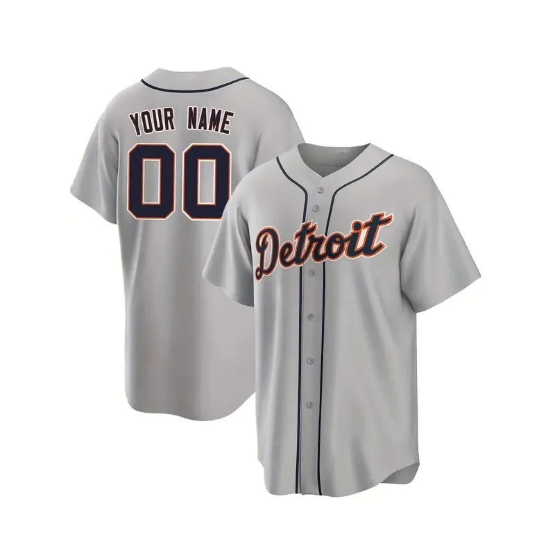Maglia da baseball ricamata da - Embroidery Men Shirt recensione e prezzo