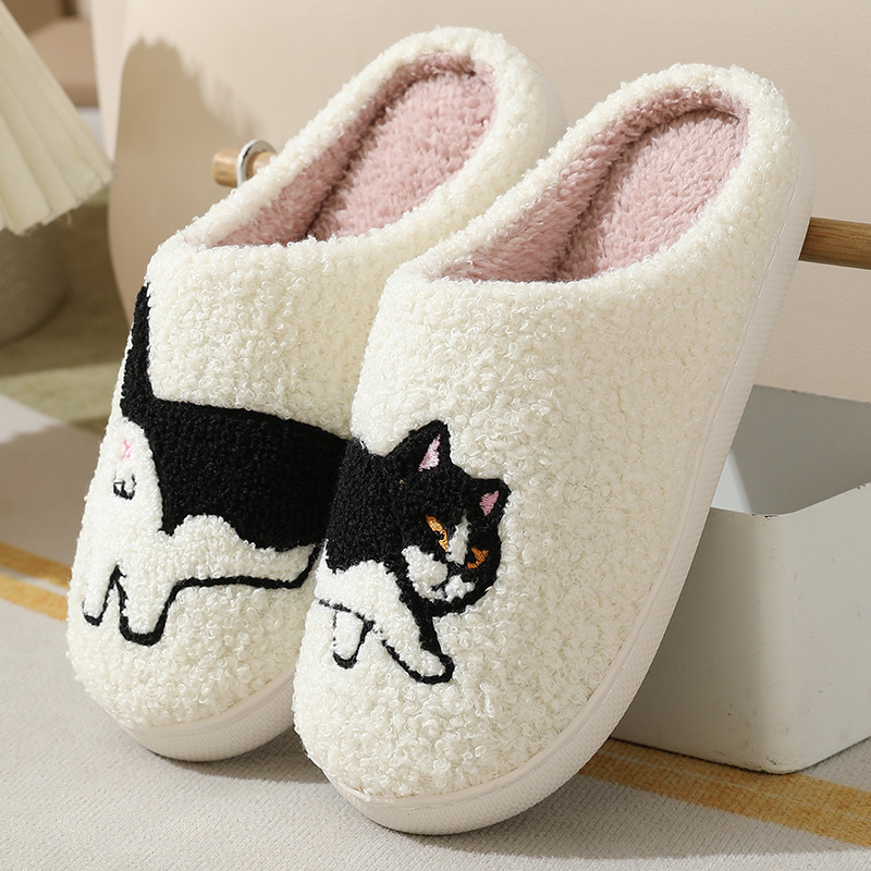 Pantofole da casa in peluche c - Embroidery Cotton recensione e prezzo