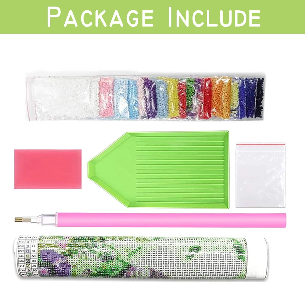 Pittura diamante pieno quadrat - Embroidery Kiss recensione e prezzo