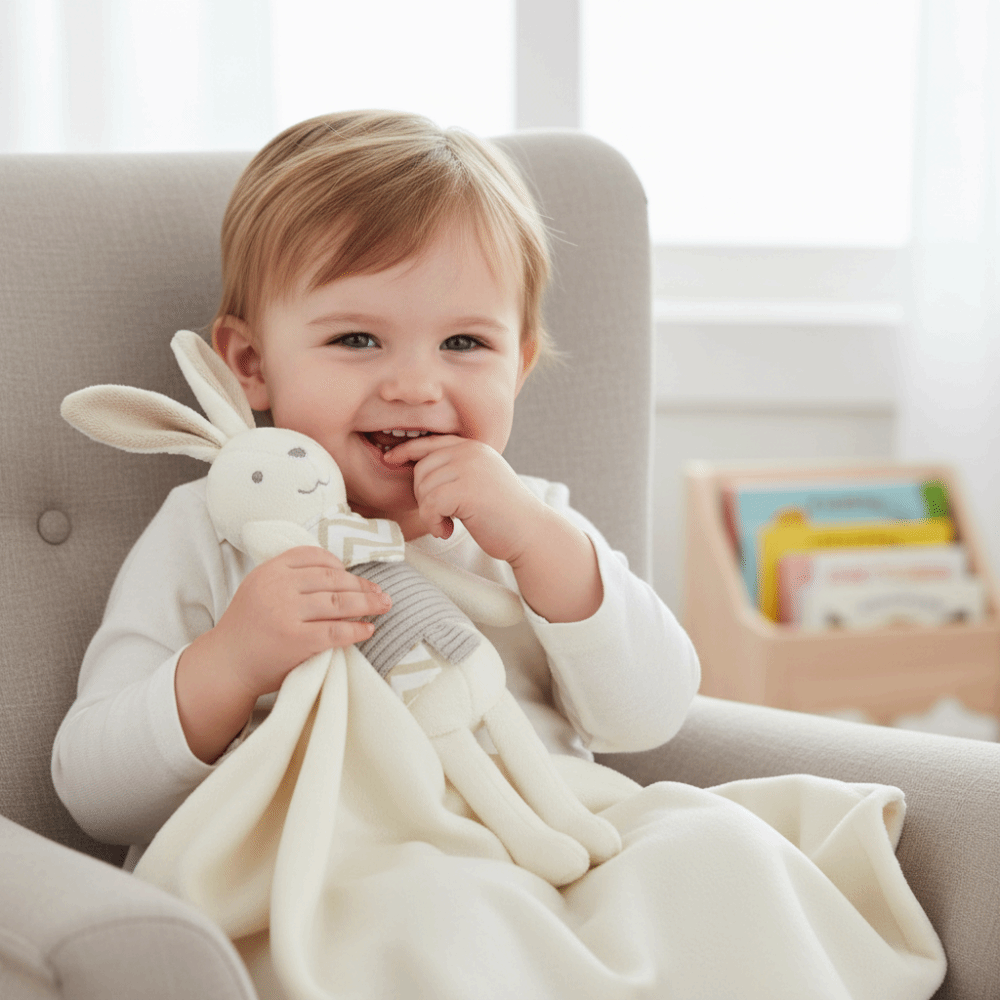 Copertina Quadrata per Neonati - Embroidery Rabbit recensione e prezzo